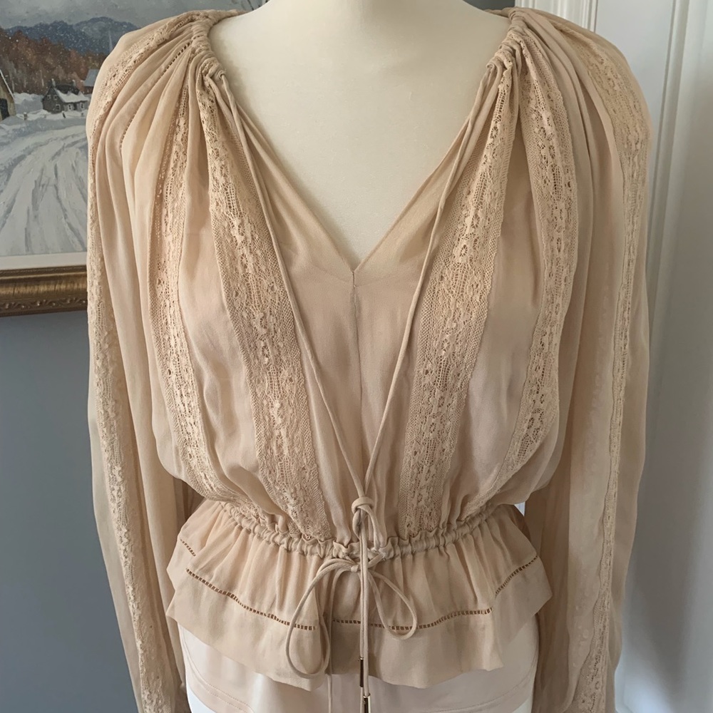 $375 Zimmermann blouse with matching cami size 1, US 4/6